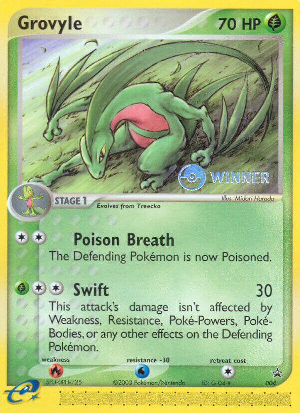 Grovyle (004) [Nintendo: Black Star Promos] | Total Play