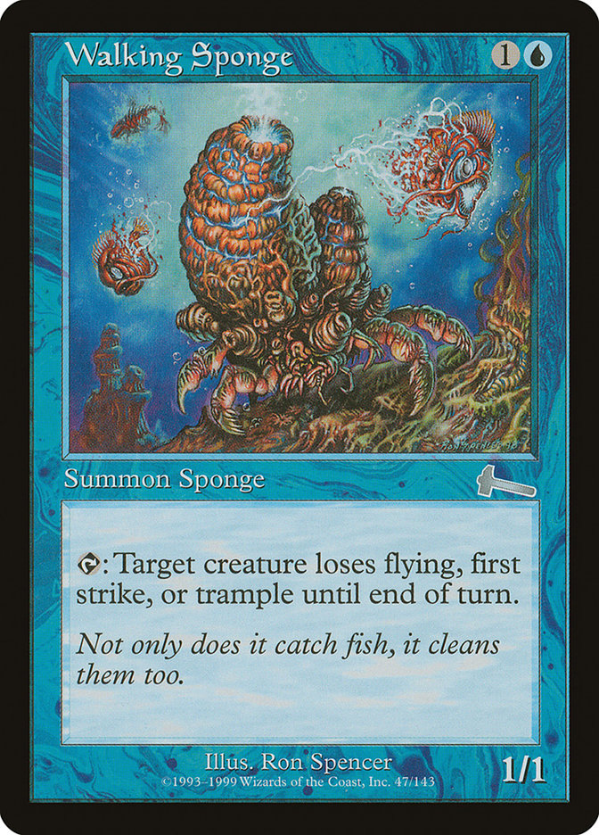 Walking Sponge [Urza's Legacy] | Total Play