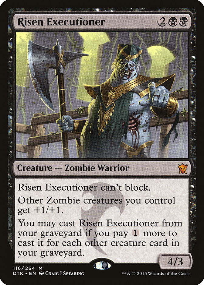 Risen Executioner [Dragons of Tarkir] | Total Play