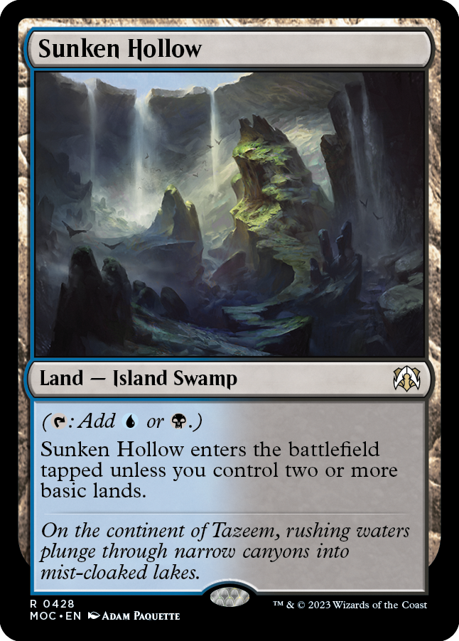 Sunken Hollow [March of the Machine Commander] | Total Play