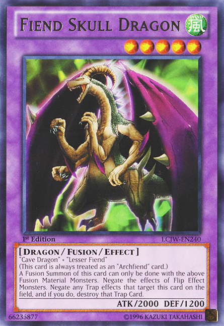 Fiend Skull Dragon [LCJW-EN240] Rare | Total Play