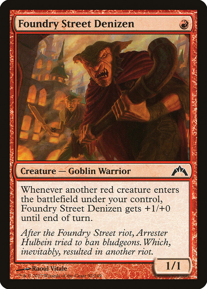 Foundry Street Denizen [Gatecrash] | Total Play