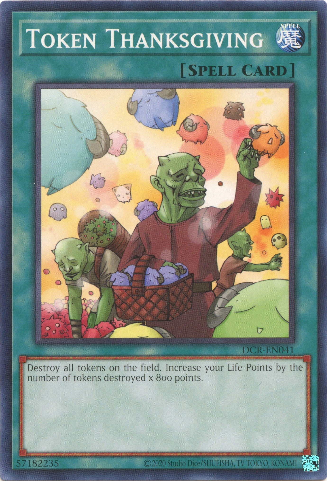 Token Thanksgiving (25th Anniversary) [DCR-EN041] Common | Total Play