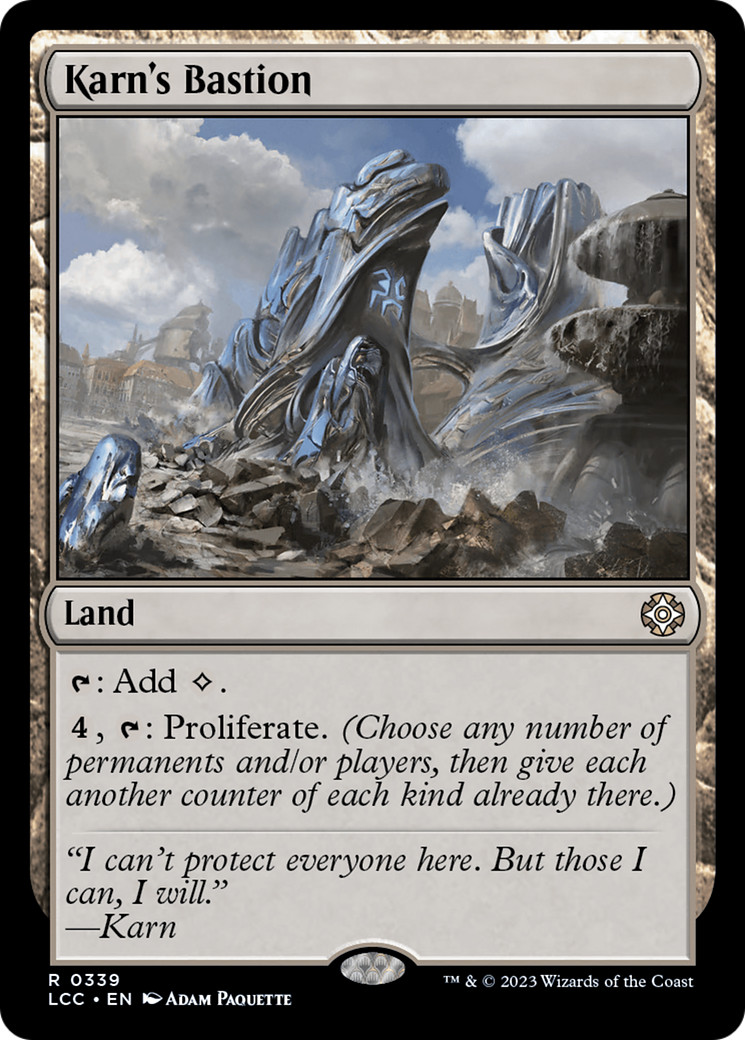 Karn's Bastion [The Lost Caverns of Ixalan Commander] | Total Play
