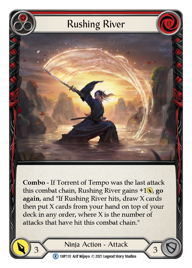 Rushing River (Red) [1HP110] (History Pack 1) | Total Play