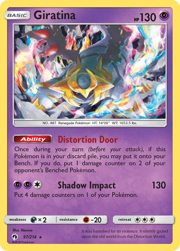 Giratina (97/214) [Sun & Moon: Lost Thunder] | Total Play