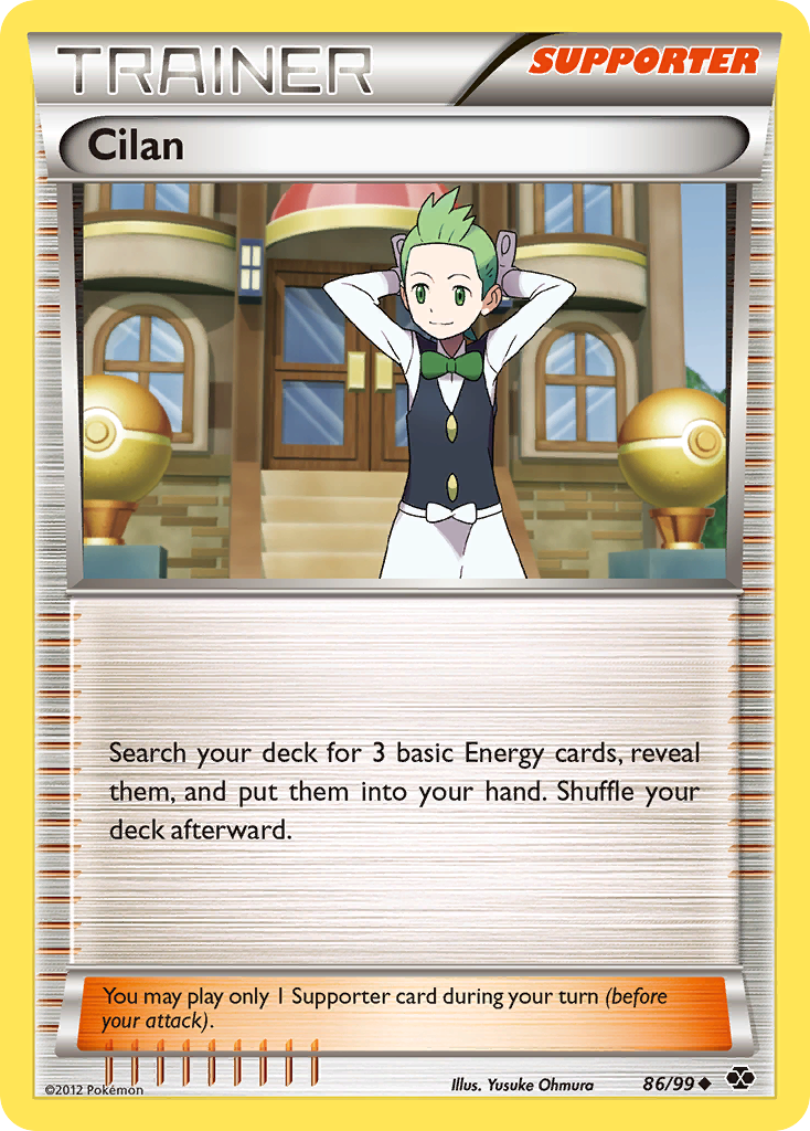 Cilan (86/99) [Black & White: Next Destinies] | Total Play