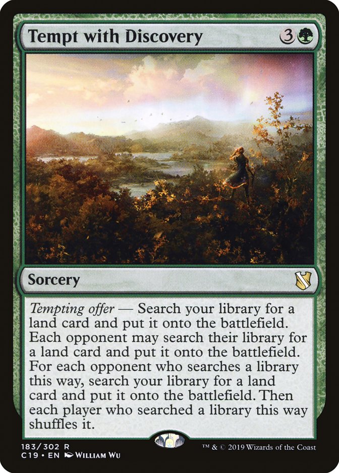 Tempt with Discovery [Commander 2019] | Total Play