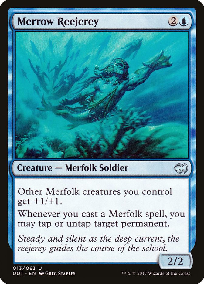 Merrow Reejerey [Duel Decks: Merfolk vs. Goblins] | Total Play