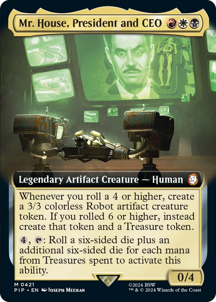 Mr. House, President and CEO (Extended Art) [Fallout] | Total Play