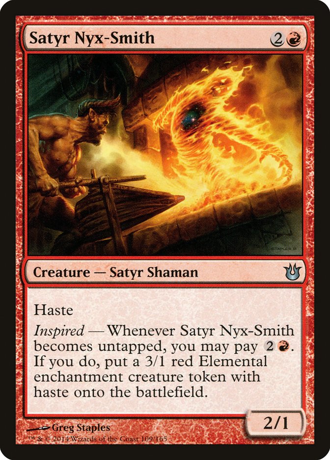 Satyr Nyx-Smith [Born of the Gods] | Total Play