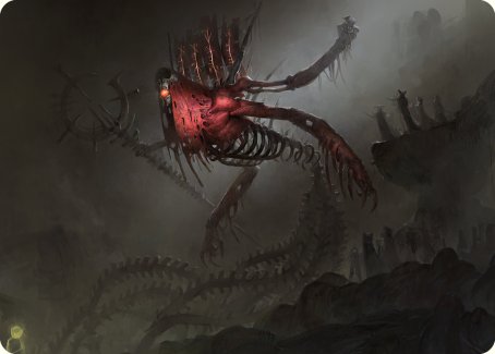 Drivnod, Carnage Dominus Art Card [Phyrexia: All Will Be One Art Series] | Total Play