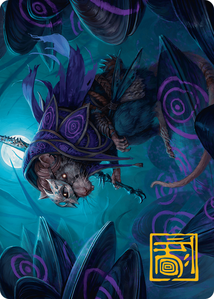 Nightwhorl Hermit Art Card (Gold-Stamped Signature) [Bloomburrow Art Series] | Total Play
