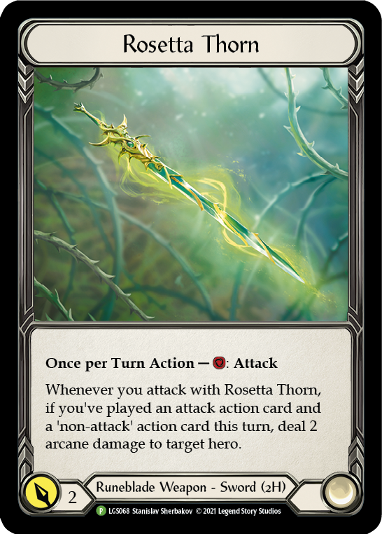 Rosetta Thorn [LGS068] (Promo)  Cold Foil | Total Play