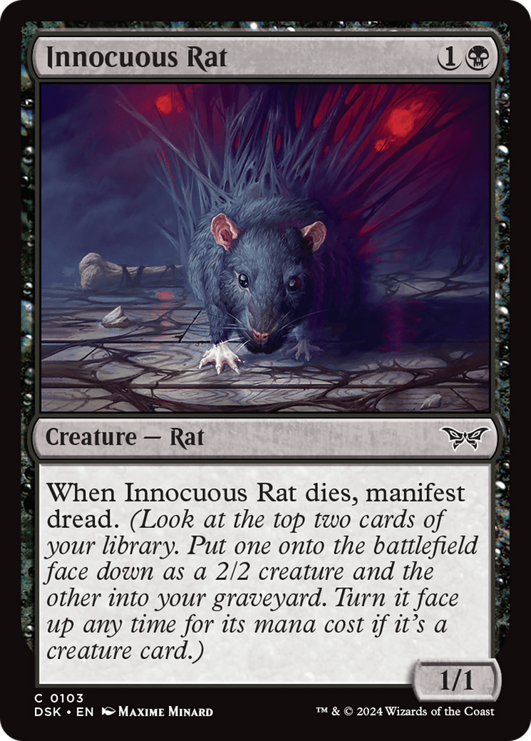 Innocuous Rat [Duskmourn: House of Horror] | Total Play