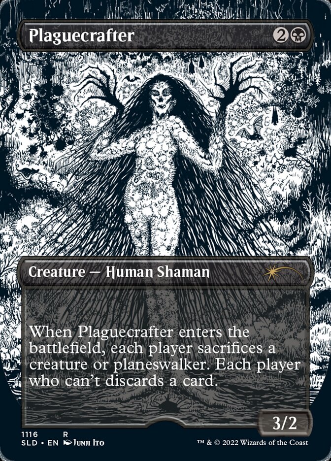 Plaguecrafter (Borderless Etched Foil) [Secret Lair Drop Series] | Total Play