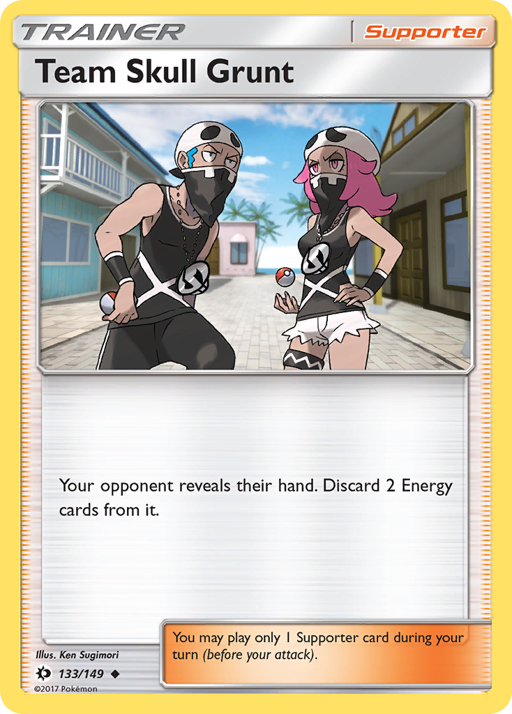 Team Skull Grunt (133/149) [Sun & Moon: Base Set] | Total Play