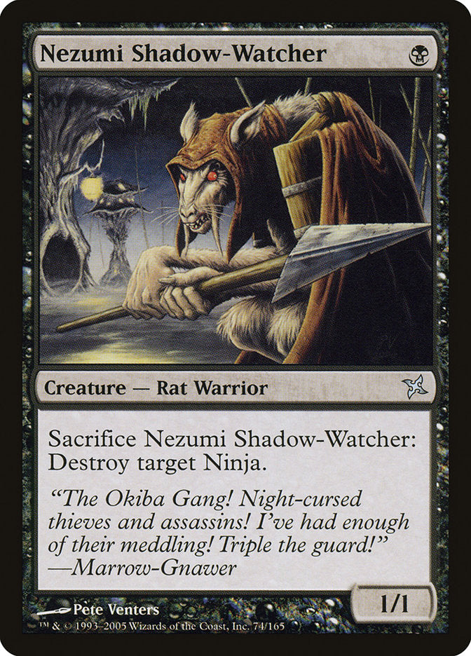 Nezumi Shadow-Watcher [Betrayers of Kamigawa] | Total Play