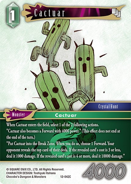 Cactuar [Opus XII] | Total Play