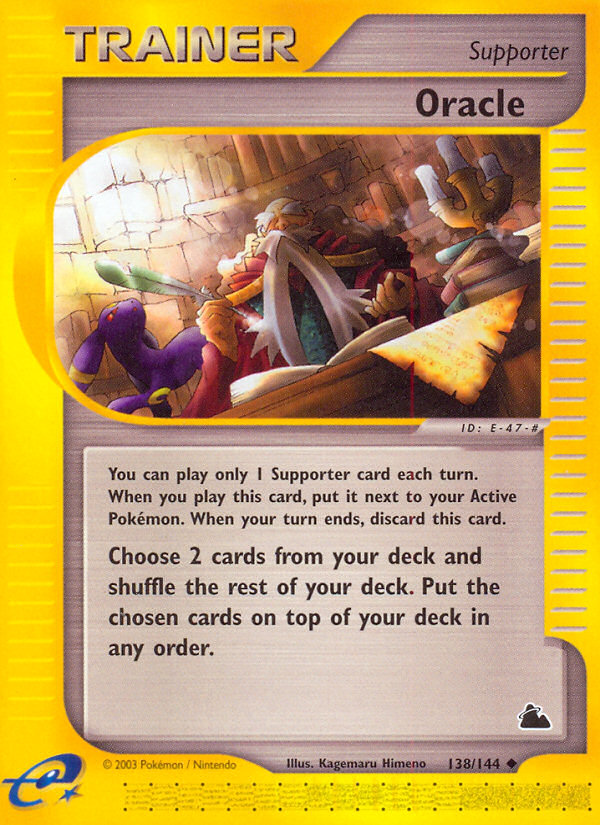 Oracle (138/144) [Skyridge] | Total Play
