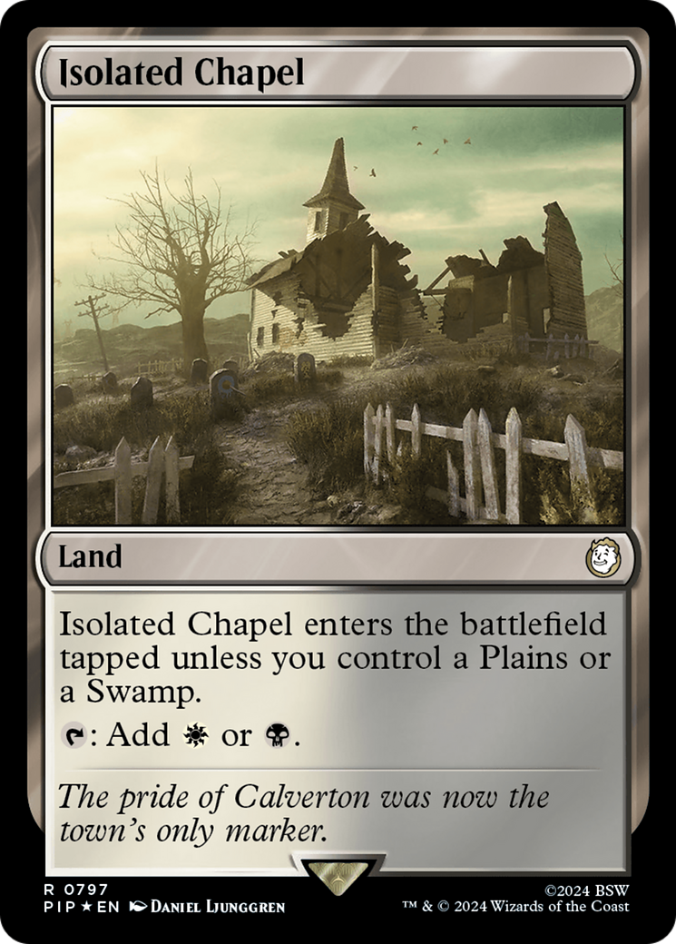 Isolated Chapel (Surge Foil) [Fallout] | Total Play