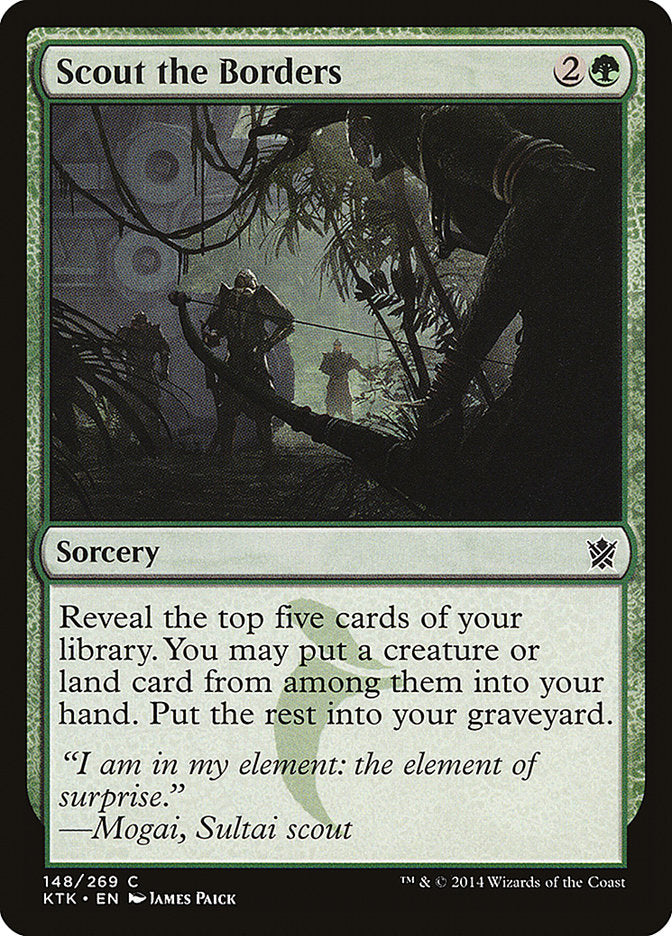 Scout the Borders [Khans of Tarkir] | Total Play