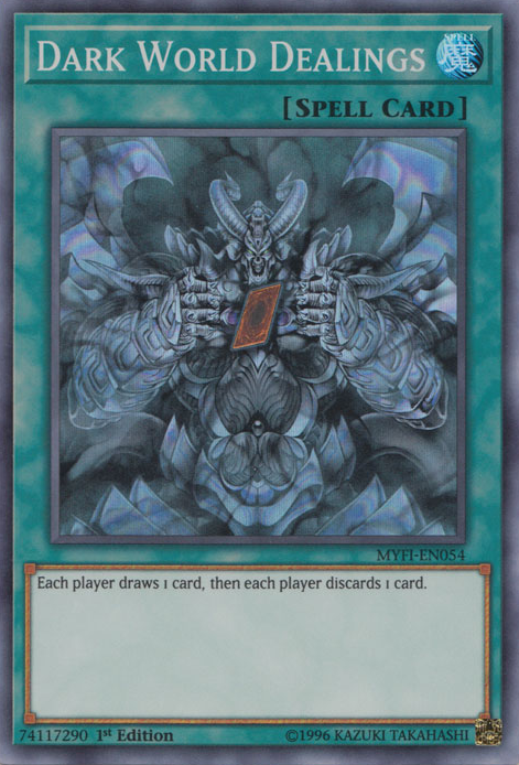 Dark World Dealings [MYFI-EN054] Super Rare | Total Play