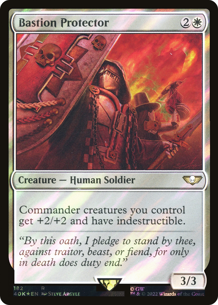 Bastion Protector (Surge Foil) [Marvel Super Heroes Commander] | Total Play