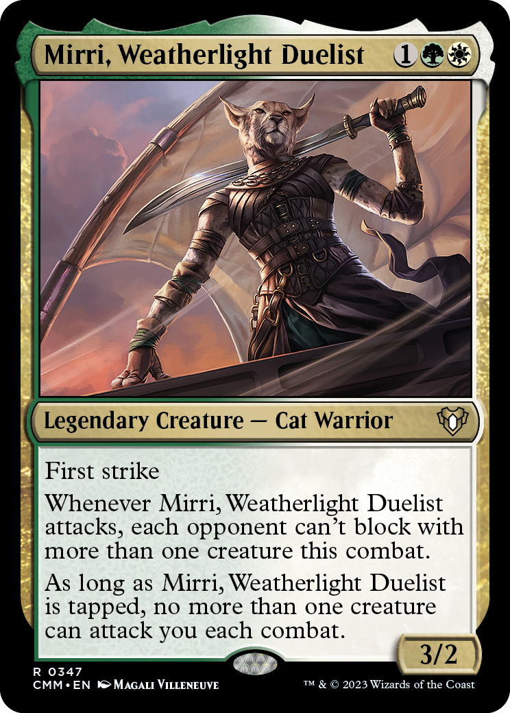 Mirri, Weatherlight Duelist [Commander Masters] | Total Play