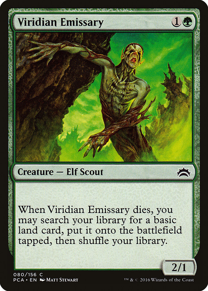 Viridian Emissary [Planechase Anthology] | Total Play