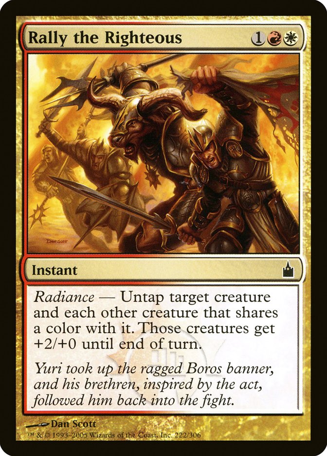 Rally the Righteous [Ravnica: City of Guilds] | Total Play