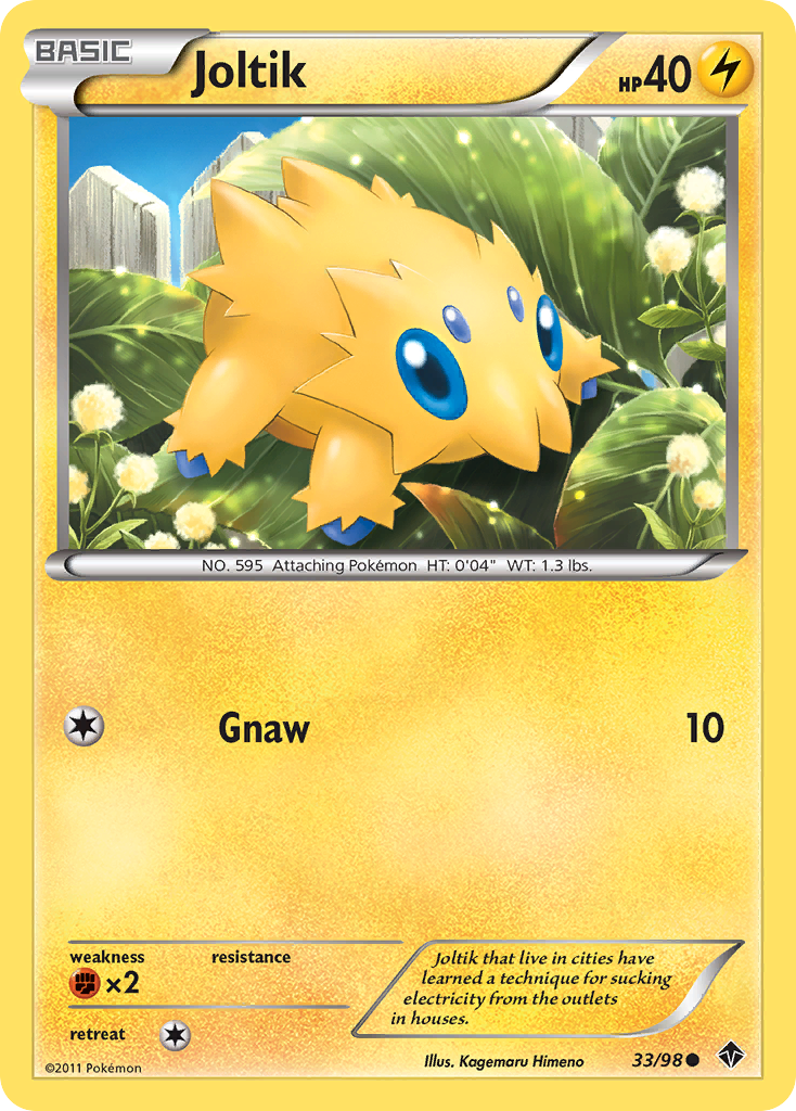 Joltik (33/98) [Black & White: Emerging Powers] | Total Play