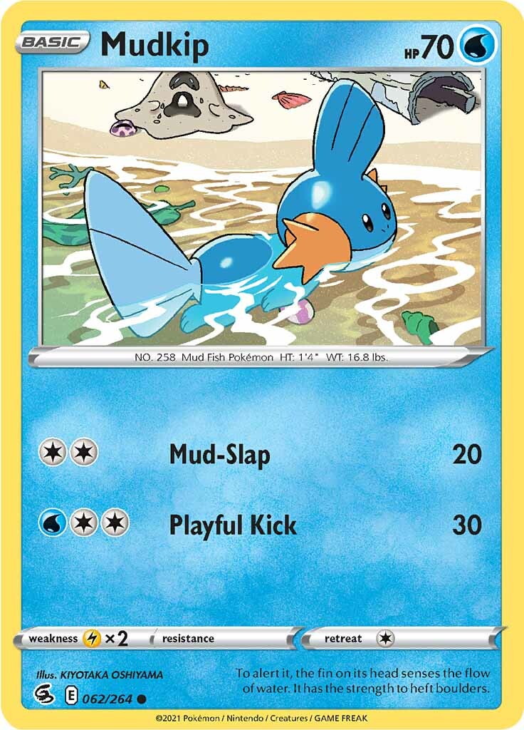 Mudkip (062/264) [Sword & Shield: Fusion Strike] | Total Play