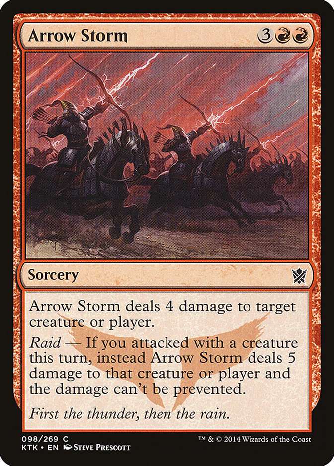 Arrow Storm [Khans of Tarkir] | Total Play