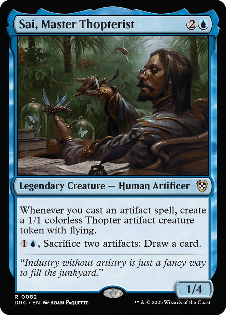 Sai, Master Thopterist [Aetherdrift Commander] | Total Play