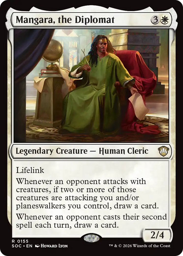 Mangara, the Diplomat [Secrets of Strixhaven Commander] | Total Play