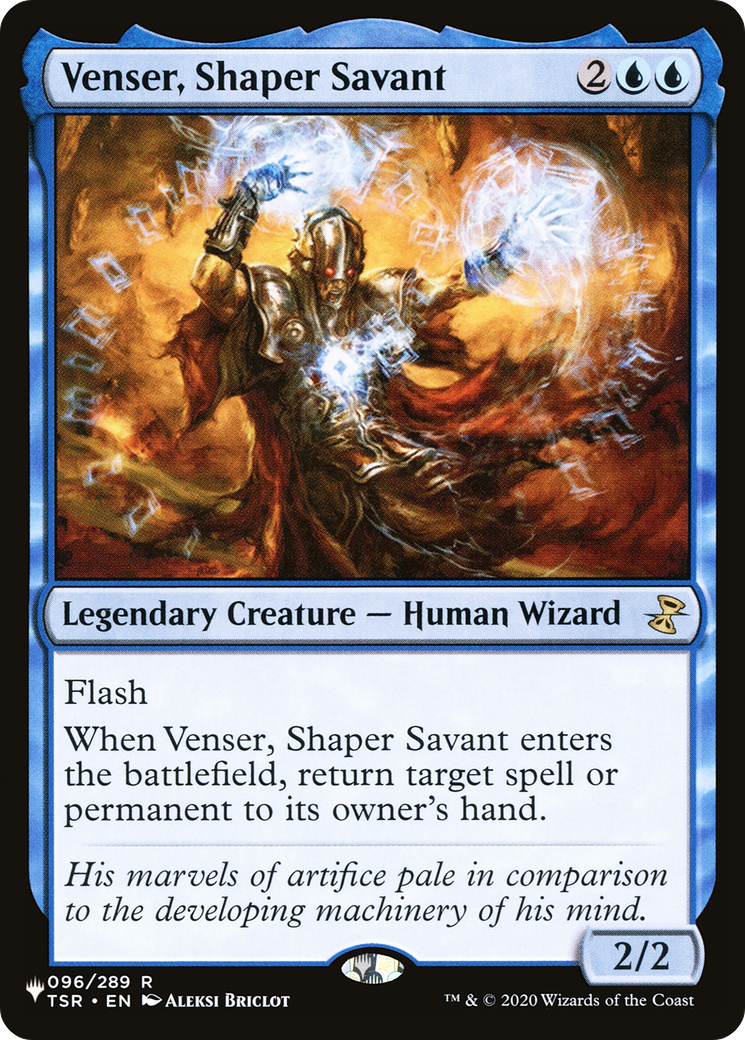 Venser, Shaper Savant [The List] | Total Play