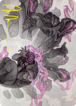 Rise of Extus Art Card (Gold-Stamped Signature) [Strixhaven: School of Mages Art Series] | Total Play