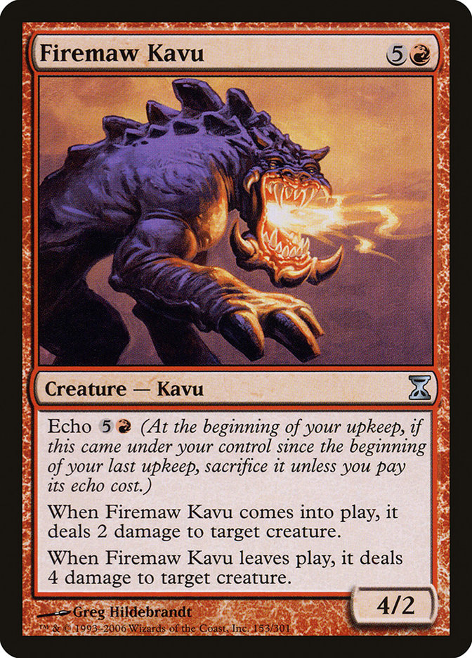 Firemaw Kavu [Time Spiral] | Total Play