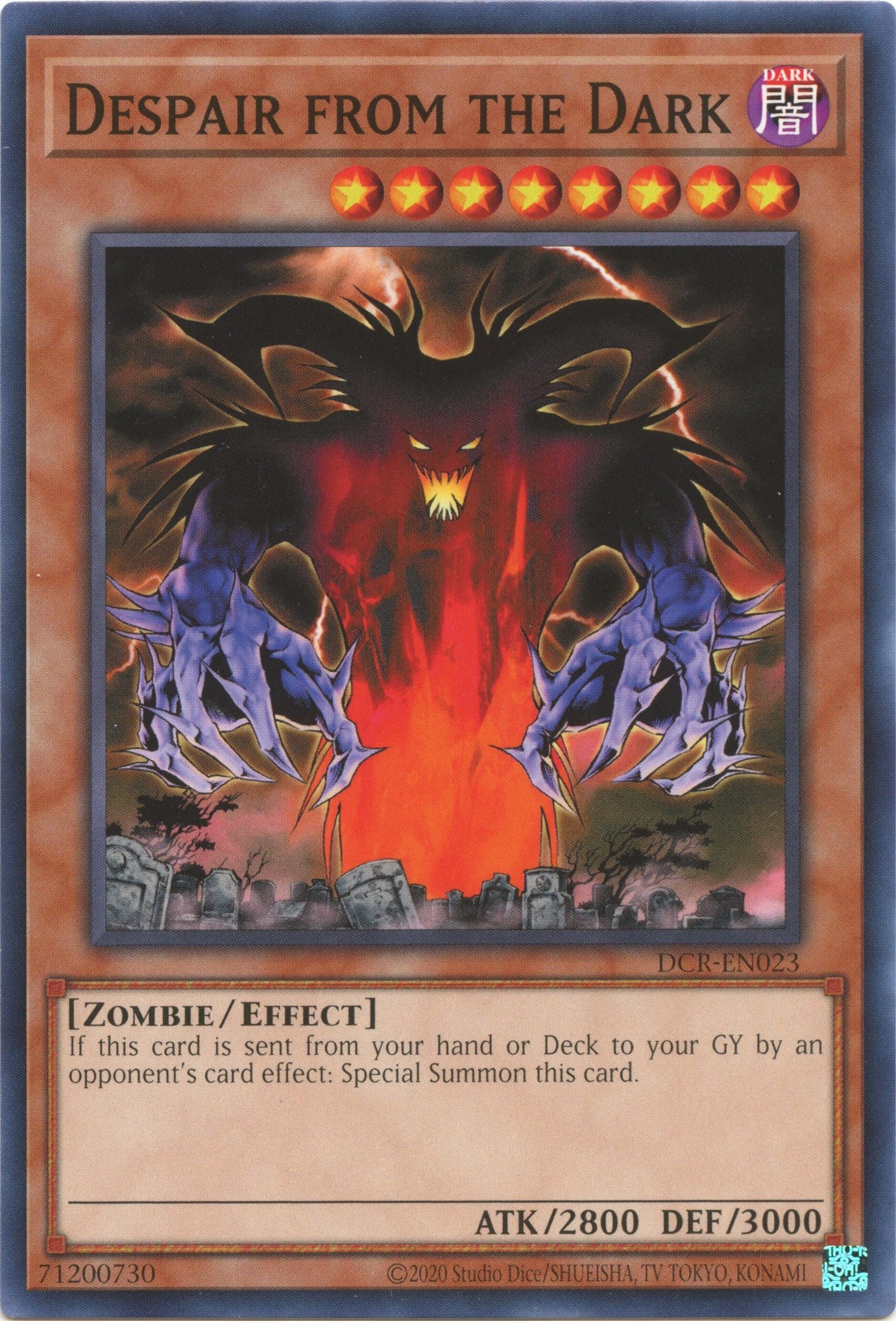 Despair from the Dark (25th Anniversary) [DCR-EN023] Common | Total Play