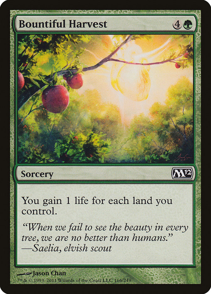 Bountiful Harvest [Magic 2012] | Total Play