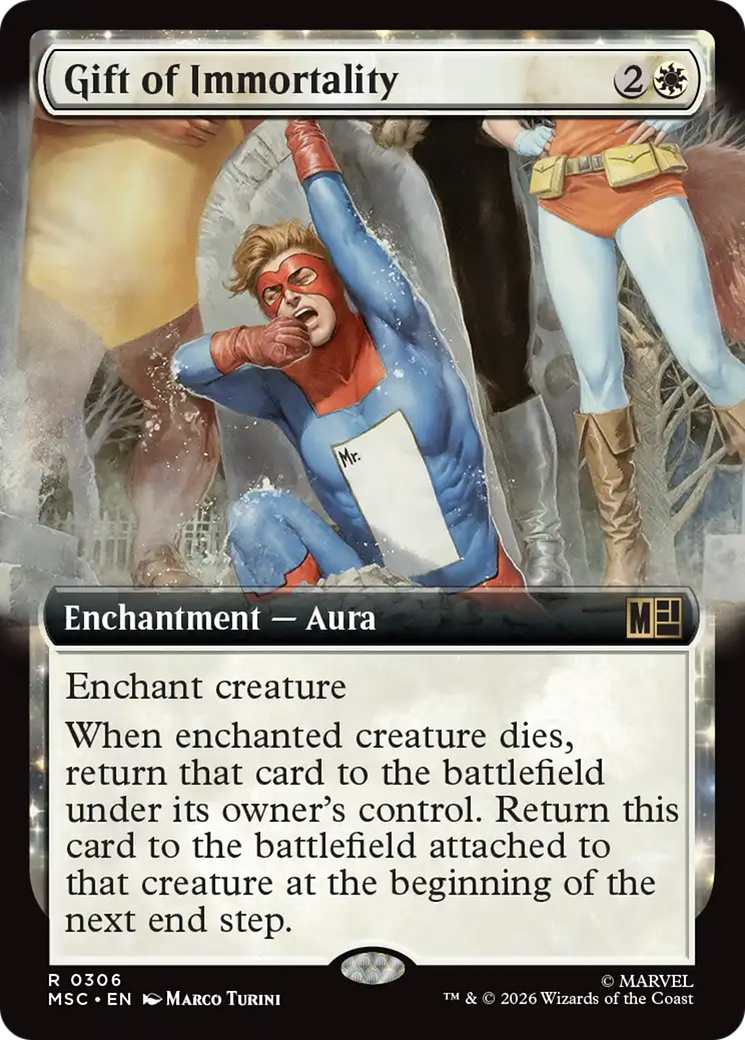 Gift of Immortality (Extended Art) [Marvel Super Heroes Commander] | Total Play