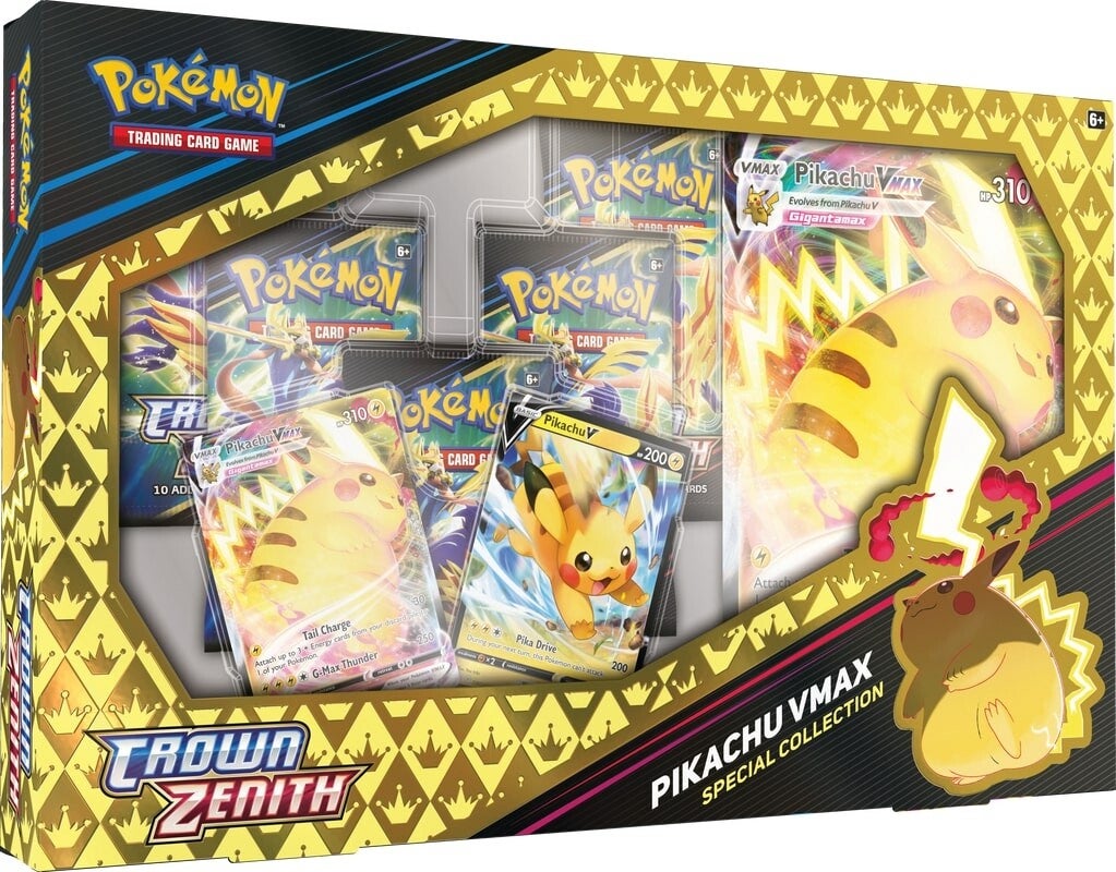 Sword & Shield: Crown Zenith - Special Collection (Pikachu VMAX) | Total Play