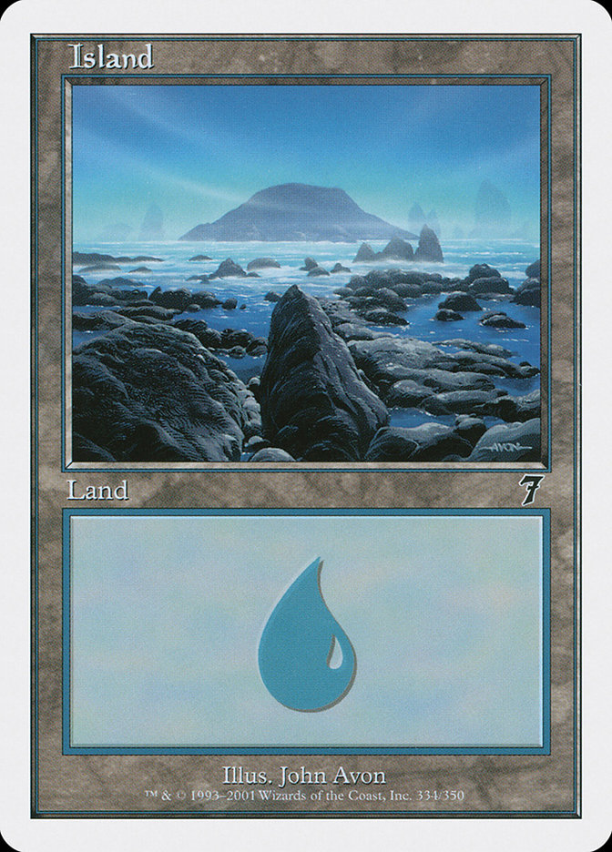 Island (334) [Seventh Edition] | Total Play