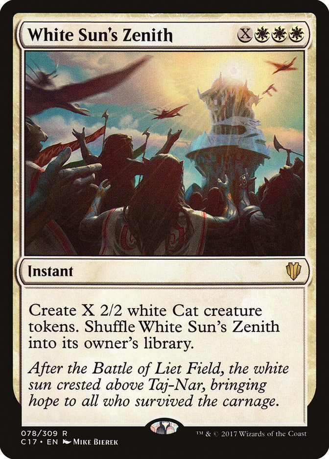 White Sun's Zenith [Commander 2017] | Total Play