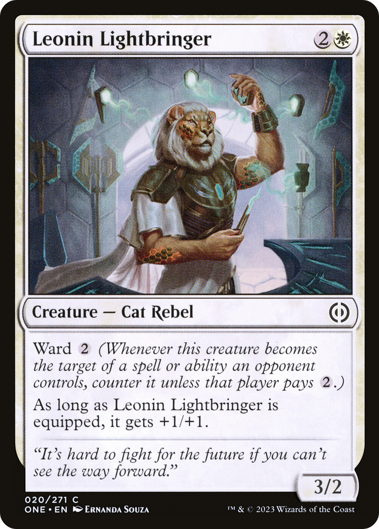 Leonin Lightbringer [Phyrexia: All Will Be One] | Total Play