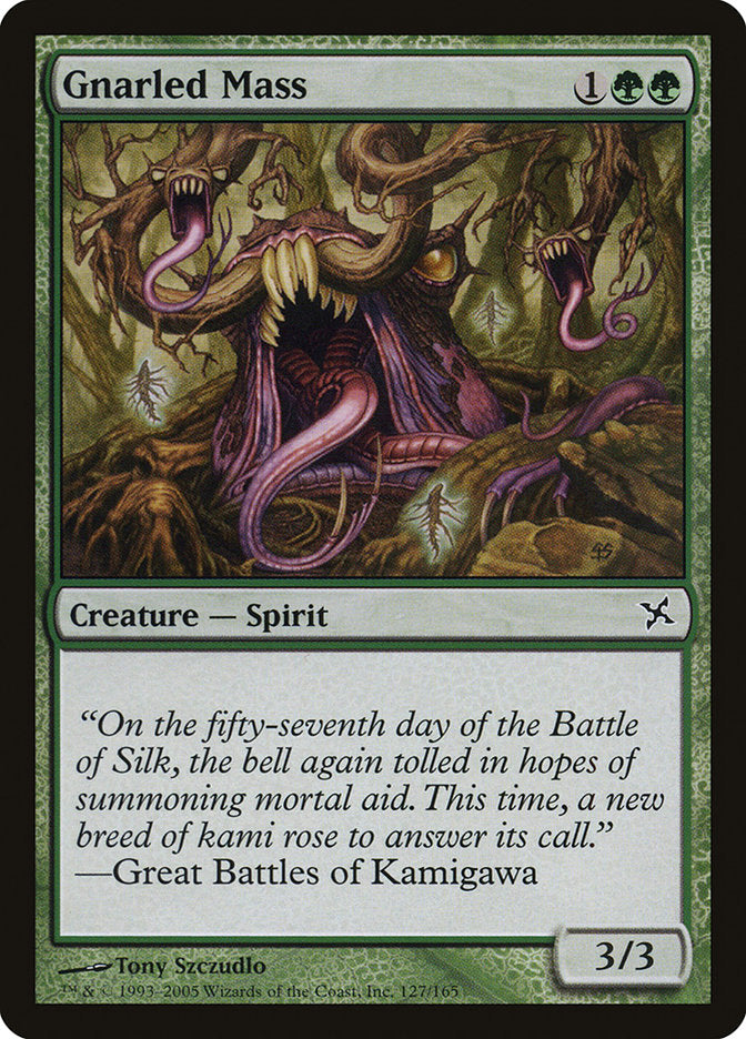 Gnarled Mass [Betrayers of Kamigawa] | Total Play