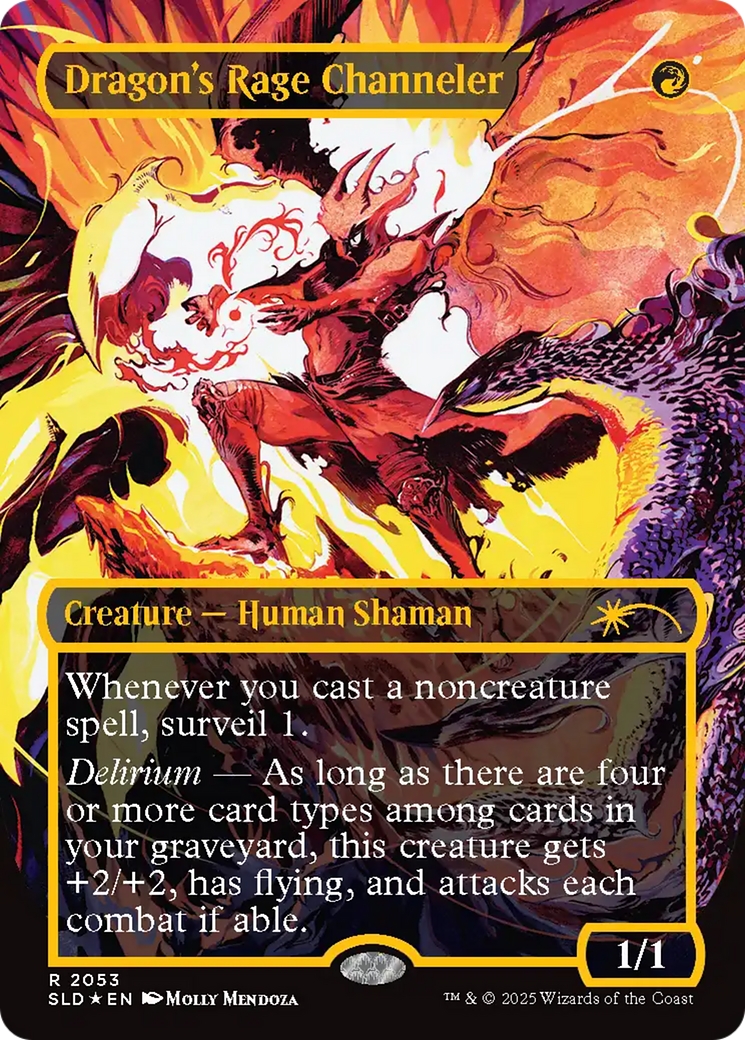 Dragon's Rage Channeler (2053) (Raised Foil) [Secret Lair Drop Series] | Total Play