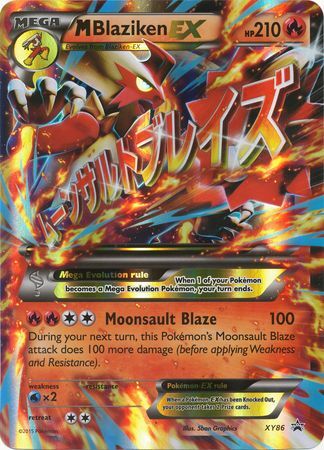 M Blaziken EX (XY86) (Jumbo Card) [XY: Black Star Promos] | Total Play