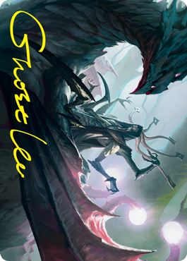 Specter of the Fens Art Card (Gold-Stamped Signature) [Strixhaven: School of Mages Art Series] | Total Play